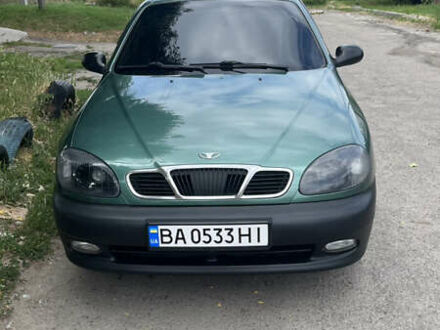 Зеленый Дэу Ланос, объемом двигателя 1.5 л и пробегом 198 тыс. км за 2750 $, фото 1 на Automoto.ua