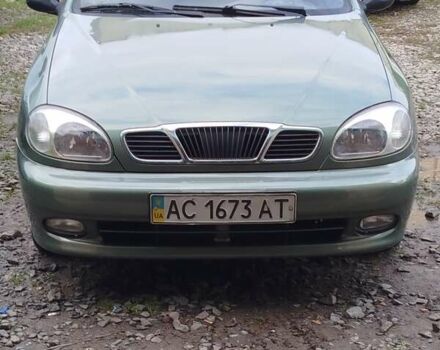 Дэу Ланос 2008 в Дубно на Automoto.ua Зеленый Дэу Ланос, объемом двигателя 1.5 л и пробегом 302 тыс. км за 1700 $, фото 1 на Automoto.ua
