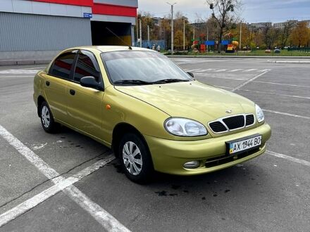 Зеленый Дэу Ланос, объемом двигателя 1.4 л и пробегом 153 тыс. км за 2100 $, фото 1 на Automoto.ua