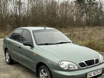 Зеленый Дэу Ланос, объемом двигателя 1.5 л и пробегом 288 тыс. км за 2200 $, фото 1 на Automoto.ua