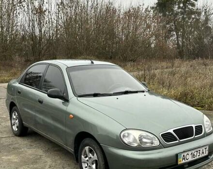 Зеленый Дэу Ланос, объемом двигателя 1.5 л и пробегом 288 тыс. км за 2200 $, фото 1 на Automoto.ua