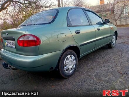 Деу Ланос 2008 у Краматорске на Automoto.ua Зелений Деу Ланос, об'ємом двигуна 1.5 л та пробігом 184 тис. км за 2500 $, фото 1 на Automoto.ua