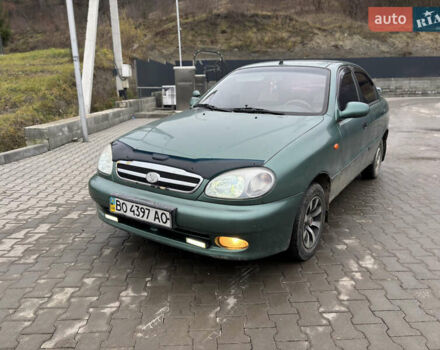 Зеленый Дэу Ланос, объемом двигателя 1.39 л и пробегом 110 тыс. км за 1550 $, фото 1 на Automoto.ua