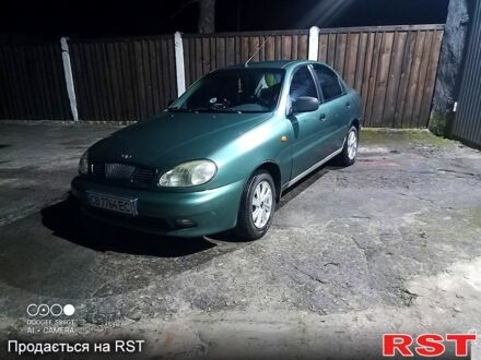 Зелений Деу Ланос, об'ємом двигуна 1.6 л та пробігом 240 тис. км за 2000 $, фото 1 на Automoto.ua