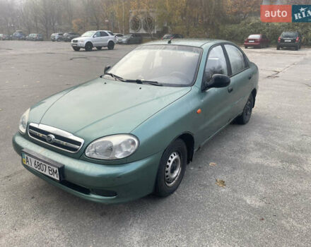 Зеленый Дэу Ланос, объемом двигателя 1.5 л и пробегом 93 тыс. км за 2500 $, фото 1 на Automoto.ua