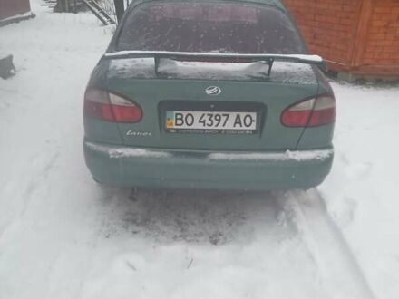 Зеленый Дэу Ланос, объемом двигателя 1.39 л и пробегом 160 тыс. км за 2200 $, фото 1 на Automoto.ua