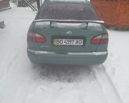 Зеленый Дэу Ланос, объемом двигателя 1.39 л и пробегом 160 тыс. км за 2200 $, фото 1 на Automoto.ua