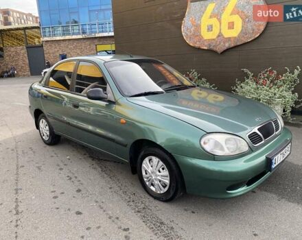Зеленый Дэу Ланос, объемом двигателя 1.5 л и пробегом 172 тыс. км за 2350 $, фото 1 на Automoto.ua