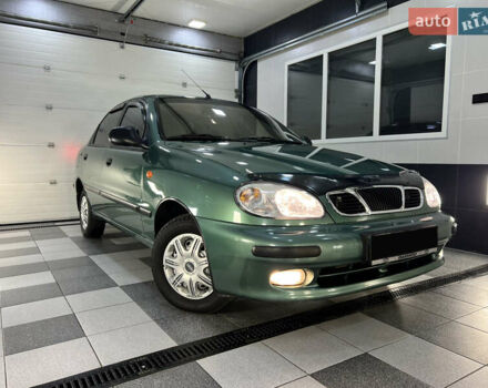 Зеленый Дэу Ланос, объемом двигателя 1.5 л и пробегом 52 тыс. км за 3700 $, фото 1 на Automoto.ua