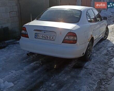 Белый Дэу Леганза, объемом двигателя 2 л и пробегом 200 тыс. км за 1596 $, фото 1 на Automoto.ua