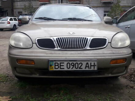 Бежевий Деу Леганза, об'ємом двигуна 2 л та пробігом 148 тис. км за 3000 $, фото 1 на Automoto.ua