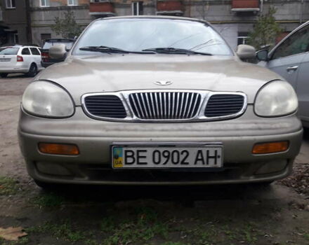 Бежевий Деу Леганза, об'ємом двигуна 2 л та пробігом 148 тис. км за 3000 $, фото 1 на Automoto.ua