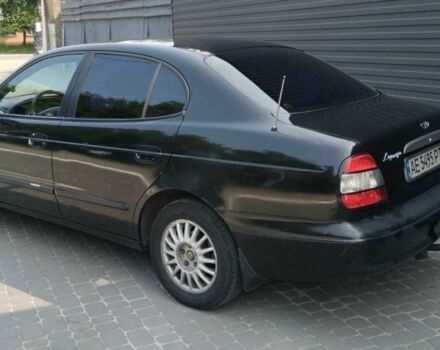 Черный Дэу Леганза, объемом двигателя 2.2 л и пробегом 200 тыс. км за 2000 $, фото 2 на Automoto.ua