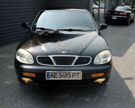 Черный Дэу Леганза, объемом двигателя 2.2 л и пробегом 200 тыс. км за 2000 $, фото 1 на Automoto.ua