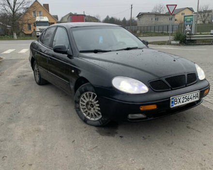 Черный Дэу Леганза, объемом двигателя 2 л и пробегом 469 тыс. км за 2500 $, фото 1 на Automoto.ua