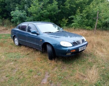 Синій Деу Леганза, об'ємом двигуна 2 л та пробігом 34 тис. км за 2000 $, фото 1 на Automoto.ua