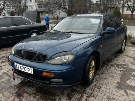 Синий Дэу Леганза, объемом двигателя 2 л и пробегом 479 тыс. км за 1300 $, фото 1 на Automoto.ua