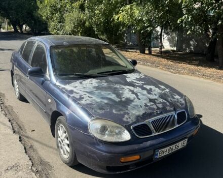 Синий Дэу Леганза, объемом двигателя 2 л и пробегом 230 тыс. км за 1200 $, фото 1 на Automoto.ua