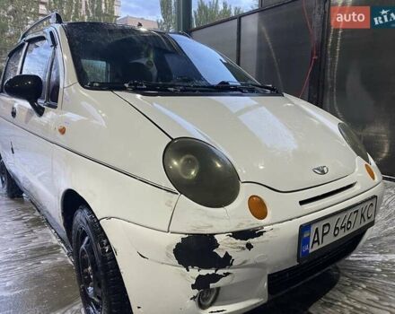 Белый Дэу Матиз, объемом двигателя 0.8 л и пробегом 270 тыс. км за 1500 $, фото 4 на Automoto.ua