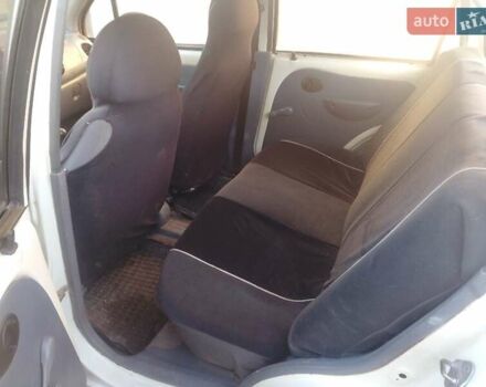 Белый Дэу Матиз, объемом двигателя 0.8 л и пробегом 177 тыс. км за 1200 $, фото 16 на Automoto.ua