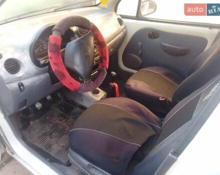 Белый Дэу Матиз, объемом двигателя 0.8 л и пробегом 177 тыс. км за 1200 $, фото 13 на Automoto.ua