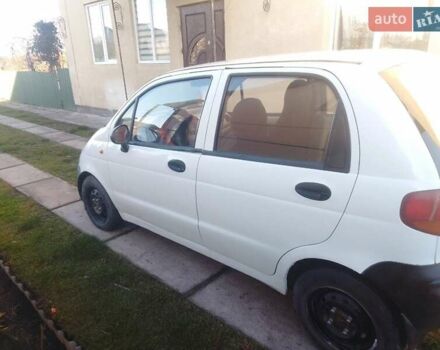 Белый Дэу Матиз, объемом двигателя 0.8 л и пробегом 177 тыс. км за 1200 $, фото 10 на Automoto.ua