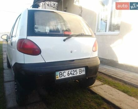 Белый Дэу Матиз, объемом двигателя 0.8 л и пробегом 177 тыс. км за 1200 $, фото 6 на Automoto.ua