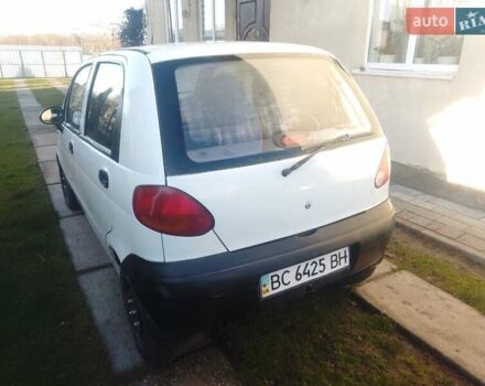 Белый Дэу Матиз, объемом двигателя 0.8 л и пробегом 177 тыс. км за 1200 $, фото 4 на Automoto.ua