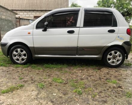 Білий Деу Матіз, об'ємом двигуна 1 л та пробігом 191 тис. км за 2400 $, фото 1 на Automoto.ua