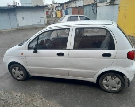 Белый Дэу Матиз, объемом двигателя 0.8 л и пробегом 124 тыс. км за 2600 $, фото 3 на Automoto.ua