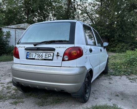 Белый Дэу Матиз, объемом двигателя 1 л и пробегом 187 тыс. км за 2500 $, фото 2 на Automoto.ua