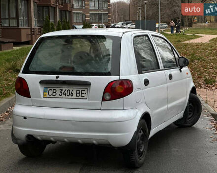 Білий Деу Матіз, об'ємом двигуна 0.8 л та пробігом 240 тис. км за 1399 $, фото 3 на Automoto.ua
