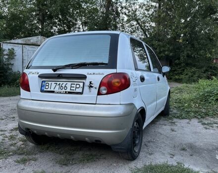 Белый Дэу Матиз, объемом двигателя 1 л и пробегом 187 тыс. км за 3000 $, фото 1 на Automoto.ua