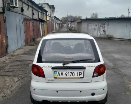 Белый Дэу Матиз, объемом двигателя 0.8 л и пробегом 124 тыс. км за 2600 $, фото 2 на Automoto.ua