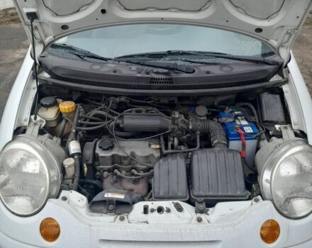 Белый Дэу Матиз, объемом двигателя 0.8 л и пробегом 124 тыс. км за 2600 $, фото 6 на Automoto.ua