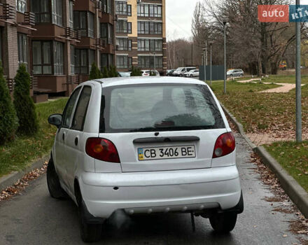 Білий Деу Матіз, об'ємом двигуна 0.8 л та пробігом 240 тис. км за 1399 $, фото 2 на Automoto.ua