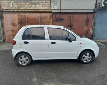 Белый Дэу Матиз, объемом двигателя 0.8 л и пробегом 124 тыс. км за 2600 $, фото 1 на Automoto.ua