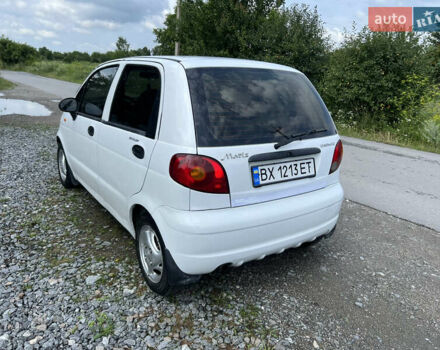 Білий Деу Матіз, об'ємом двигуна 0.8 л та пробігом 190 тис. км за 1350 $, фото 5 на Automoto.ua