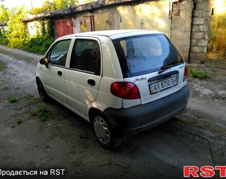 Белый Дэу Матиз, объемом двигателя 0.8 л и пробегом 183 тыс. км за 1200 $, фото 1 на Automoto.ua