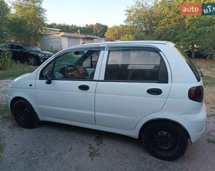 Дэу Матиз 2008 в Белой Церкве на Automoto.ua Белый Дэу Матиз, объемом двигателя 0.8 л и пробегом 160 тыс. км за 1500 $, фото 3 на Automoto.ua