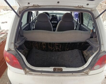 Белый Дэу Матиз, объемом двигателя 0.8 л и пробегом 200 тыс. км за 1192 $, фото 7 на Automoto.ua