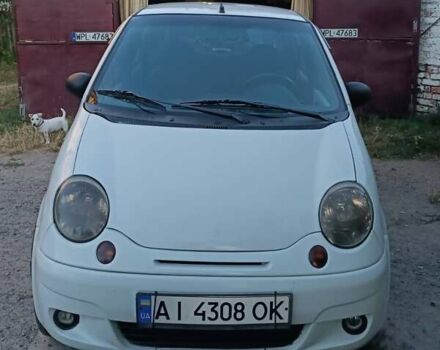 Дэу Матиз 2008 в Белой Церкве на Automoto.ua Белый Дэу Матиз, объемом двигателя 0.8 л и пробегом 160 тыс. км за 1500 $, фото 1 на Automoto.ua