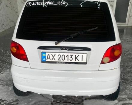 Белый Дэу Матиз, объемом двигателя 0.8 л и пробегом 130 тыс. км за 1650 $, фото 4 на Automoto.ua