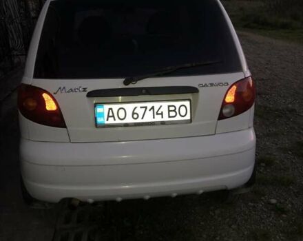 Белый Дэу Матиз, объемом двигателя 0.8 л и пробегом 138 тыс. км за 2300 $, фото 6 на Automoto.ua
