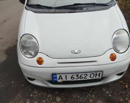 Білий Деу Матіз, об'ємом двигуна 0.8 л та пробігом 100 тис. км за 2200 $, фото 3 на Automoto.ua