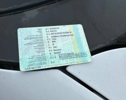 Білий Деу Матіз, об'ємом двигуна 0.8 л та пробігом 50 тис. км за 3000 $, фото 5 на Automoto.ua