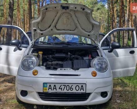 Белый Дэу Матиз, объемом двигателя 0.8 л и пробегом 74 тыс. км за 3300 $, фото 11 на Automoto.ua
