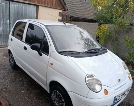 Белый Дэу Матиз, объемом двигателя 0.8 л и пробегом 102 тыс. км за 2300 $, фото 4 на Automoto.ua