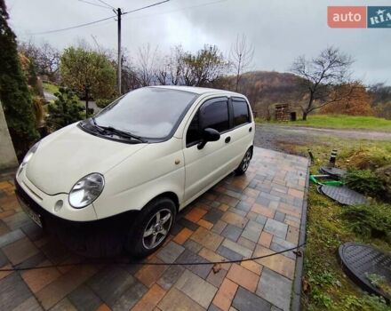 Білий Деу Матіз, об'ємом двигуна 0.8 л та пробігом 270 тис. км за 2100 $, фото 1 на Automoto.ua