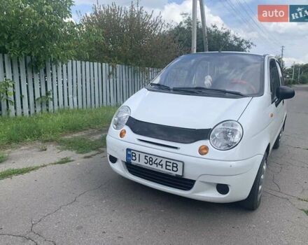 Белый Дэу Матиз, объемом двигателя 0.8 л и пробегом 77 тыс. км за 3100 $, фото 4 на Automoto.ua